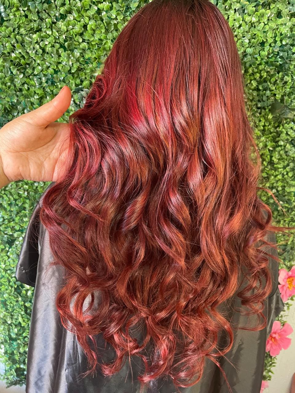 Alongamento com acabamento elegante