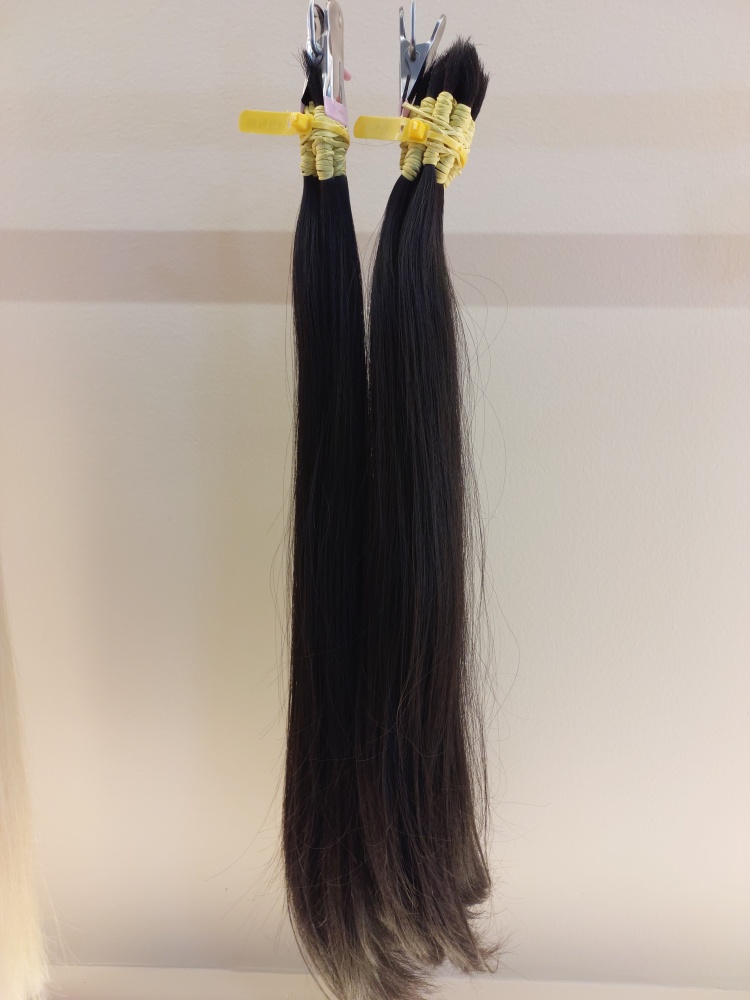 Cabelo Brasileiro Preto 100g 65cm